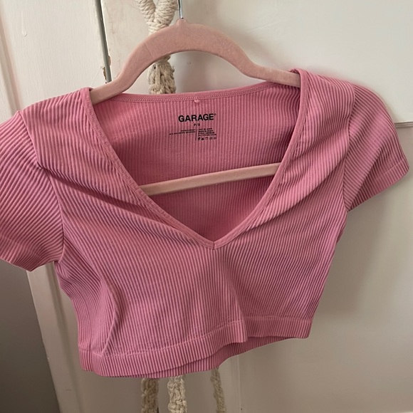 Garage Tops - garage seamless crop top